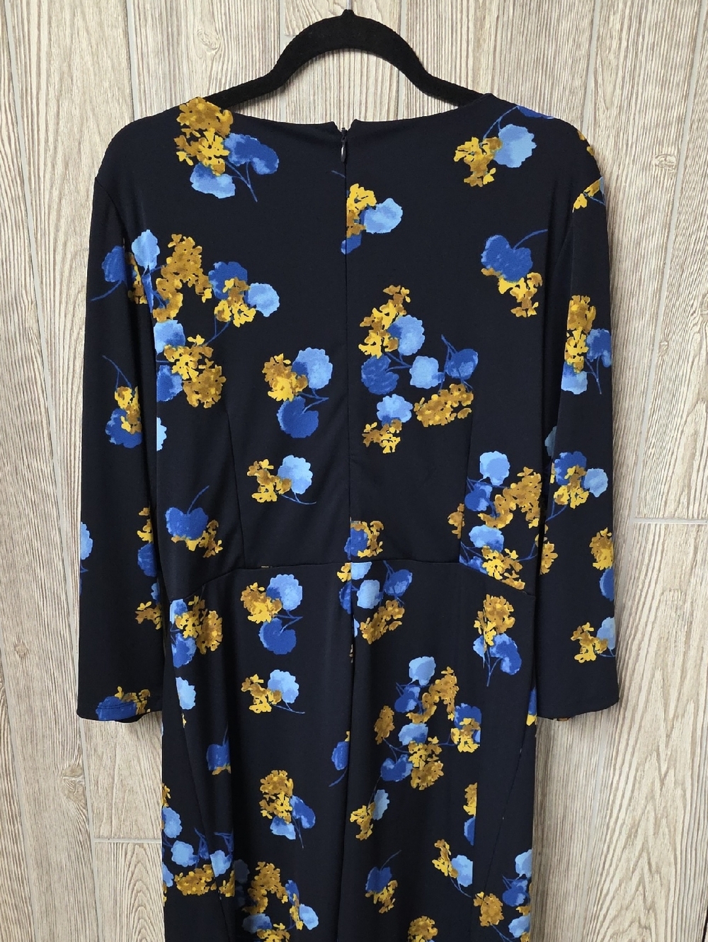 Talbots Jersey Twist Floral Midi Dress Womens Plus Size 16 NWT - Picture 7 of 13